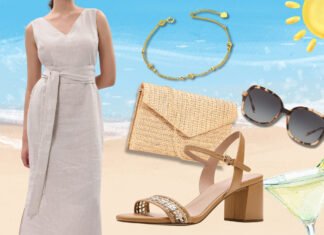 Sunset Linen Dinner Style on Amazon